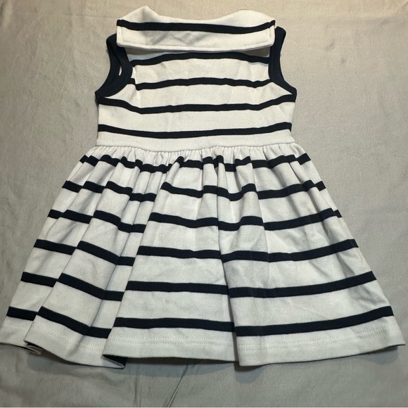 Striped Paris Kids Dress - Picture 3 of 3